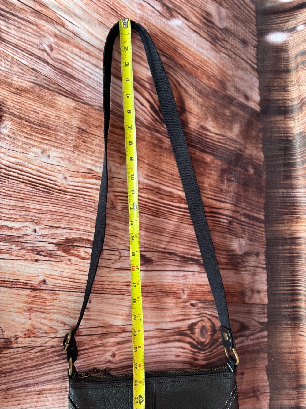 The Sak Black Pebbled Leather Crossbody Bag - Picture 11 of 11